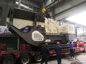 世博SL35L履帶粗破破碎站時產500噸_LF350移動破碎站